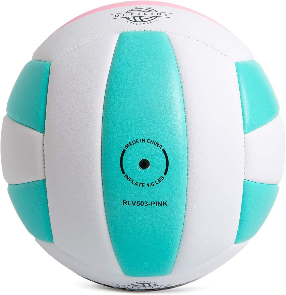 Soft Indoor Volleyball Waterproof Volleyball Light Touch Recreational Ball for Pool Gym Indoor Outdoor (Size 5)