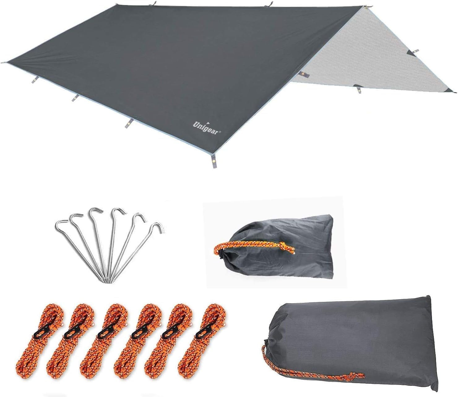 Camping Tarp Waterproof Rain Fly, 