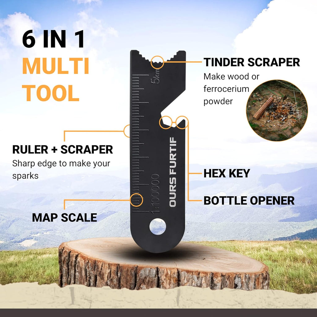 Survival Flint and Steel - Fire Starter Ferrocerium