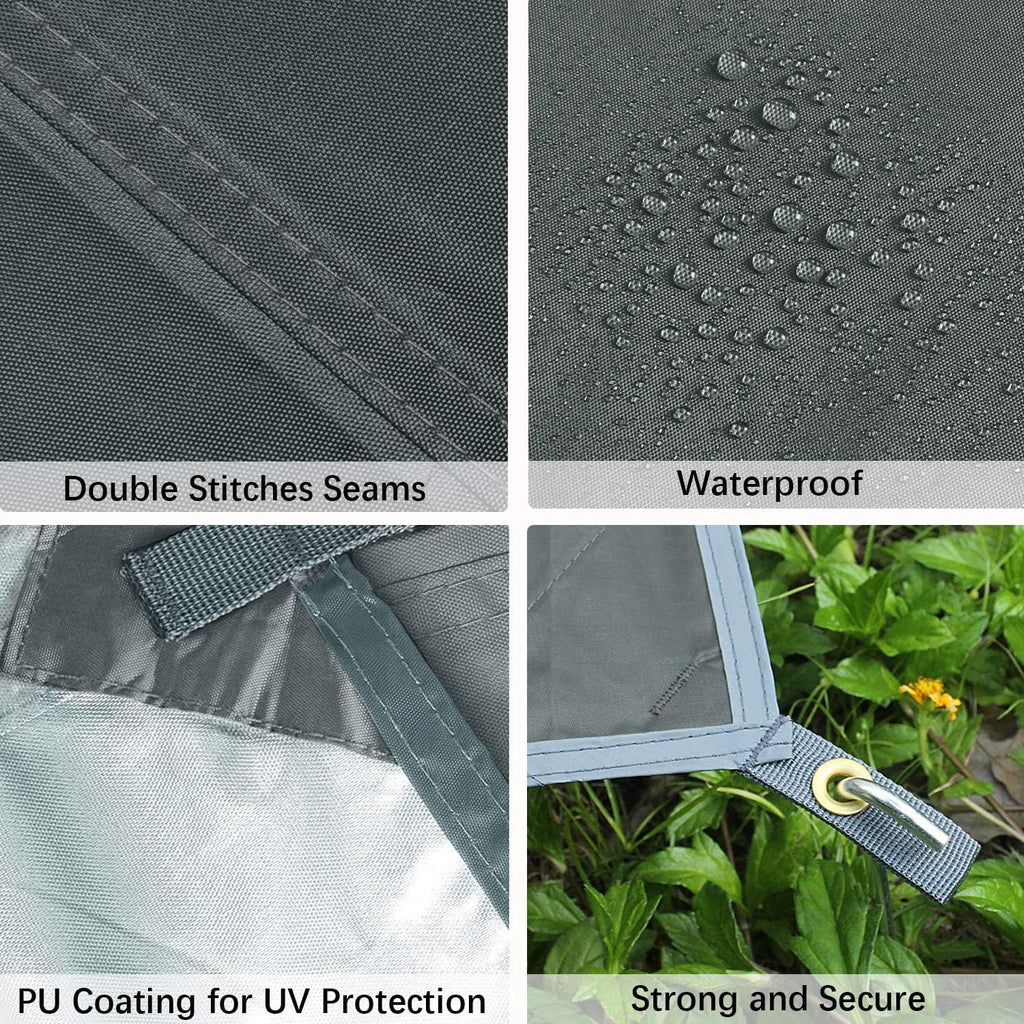 Camping Tarp Waterproof Rain Fly, 