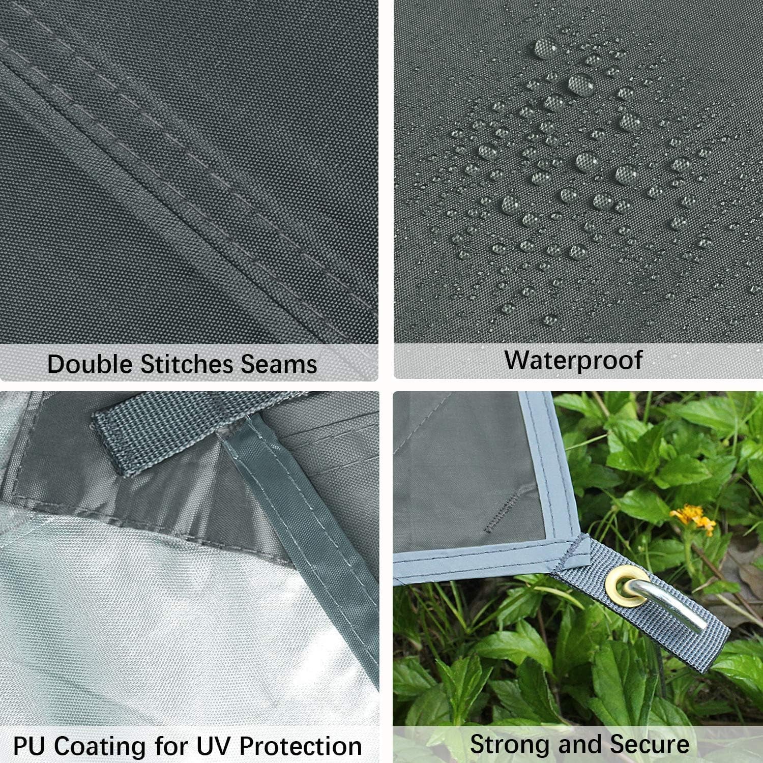 Camping Tarp Waterproof Rain Fly, 