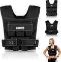Weighted Vest for Men & Women - Adjustable Fitness Weight Vest for Workout, Running, Walking, Strength Training, & Calisthenics Training Home & Commercial Gym - 10Kg / 20Kg / 30Kg