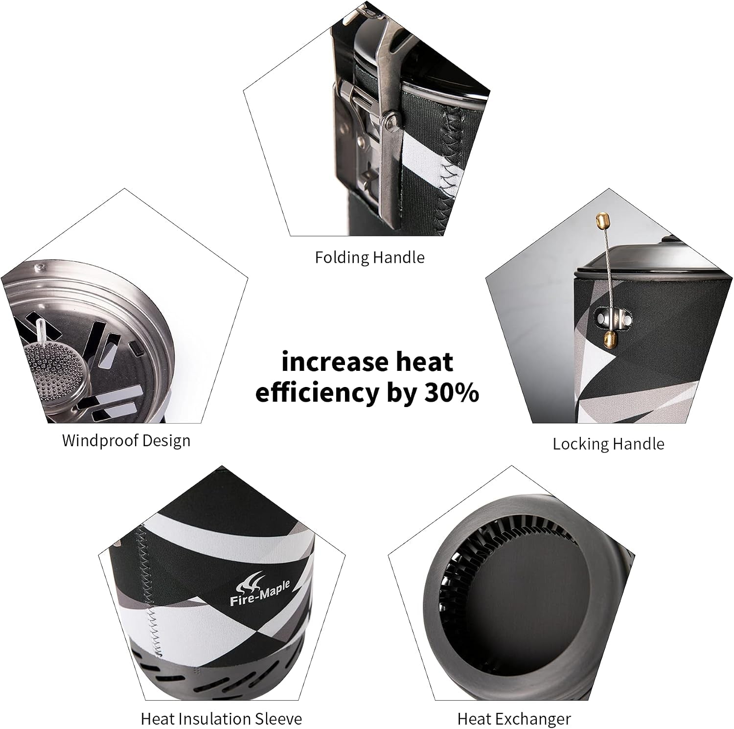 FMS-X2 Personal Cooking System Outdoor Hiking Camping Equipment