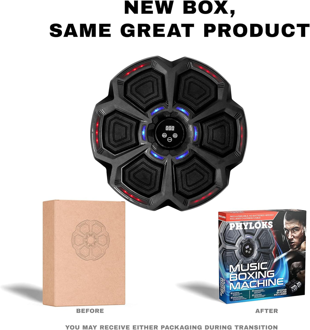 Music Boxing Machine, Smart Music Boxing Machine Kids & Adults