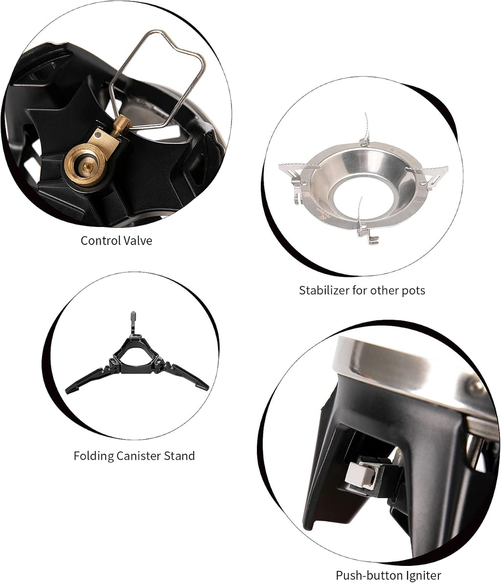 FMS-X2 Personal Cooking System Outdoor Hiking Camping Equipment