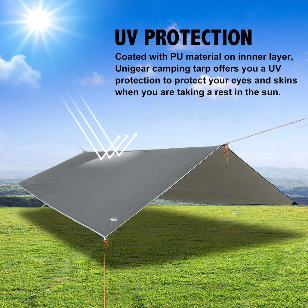 Camping Tarp Waterproof Rain Fly, 