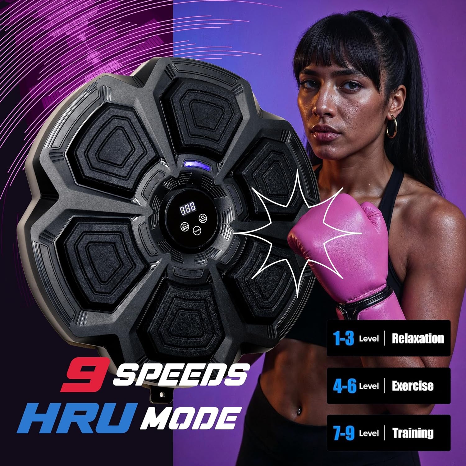Music Boxing Machine, Smart Music Boxing Machine Kids & Adults