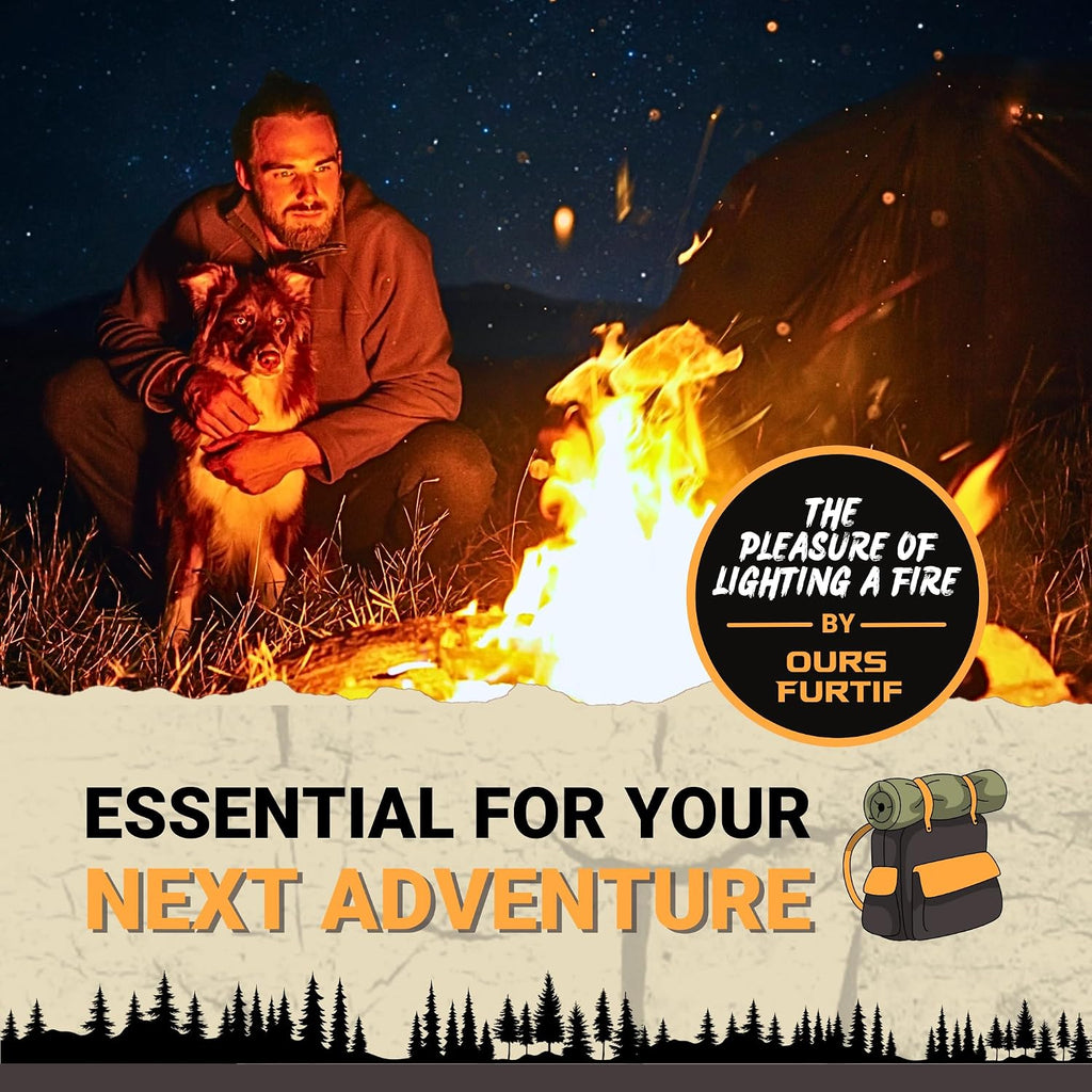 Survival Flint and Steel - Fire Starter Ferrocerium